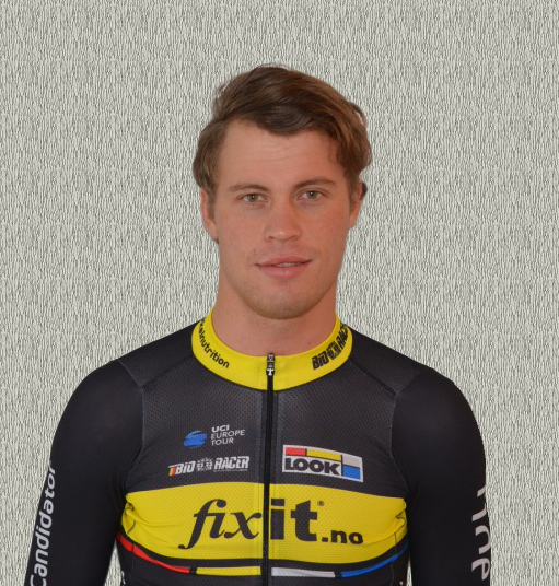 Ny: Sandefjord-syklist, Marius Blålid er ny på FixIT.no. Foto: Team FixIT.no