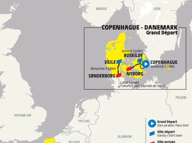 Slik blir Tour de France-åpningen i Danmark